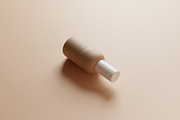 Travel-Size Cosmetic Bottle Mockup, a Packaging Mockup by pmvch (Thumbnail 6 of 9)