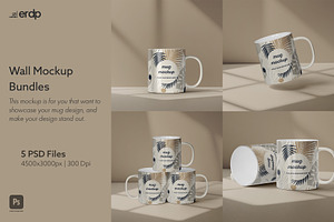 Mug Mockup With Extra Shadow Filter