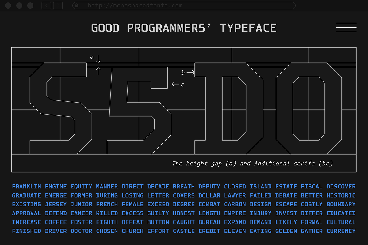 Debugger, a Sans Serif Font by Dharma Type (Photo 5 of 12)