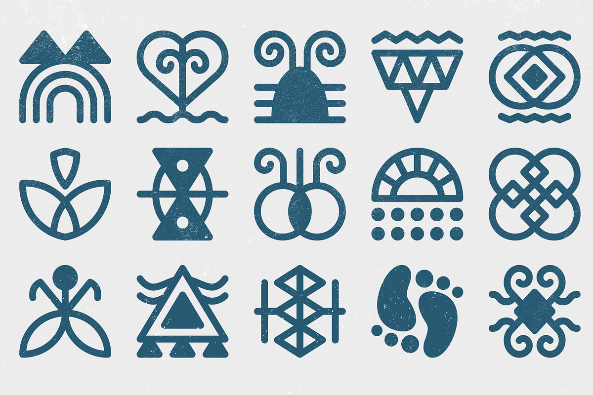 Ethnic Icons Vol 5, an Outline Icon by Tekuni (Photo 3 of 11)
