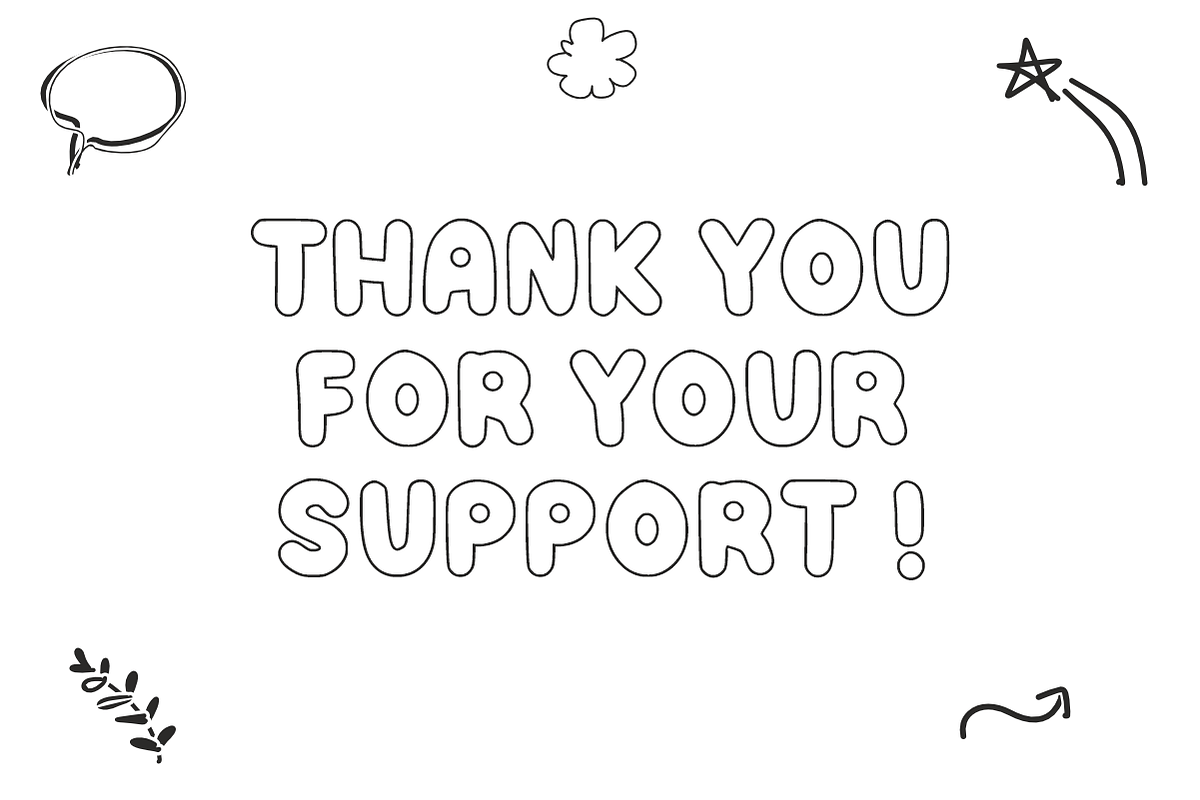 Playful Outline – Outline Font, a Handwritten Font by KiddoGlyphs Studio (Photo 7 of 7)