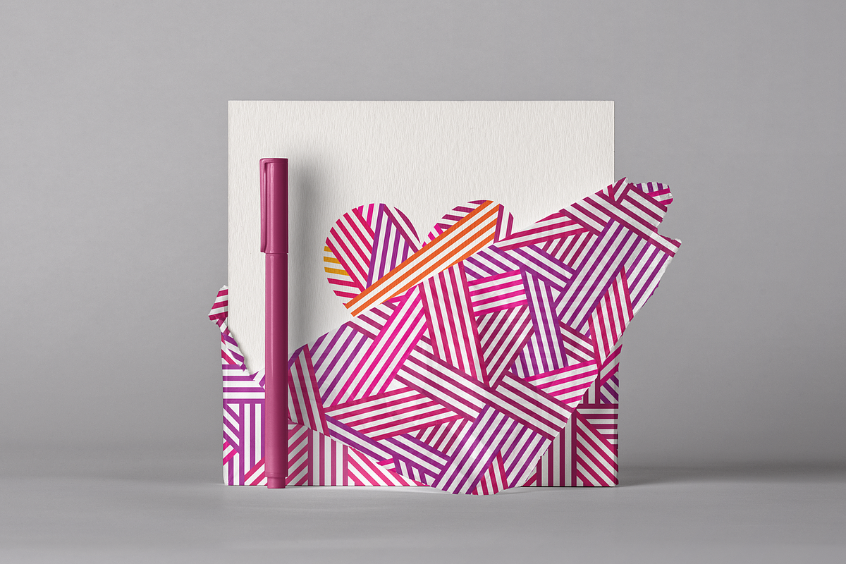 Greeting cards & pattern, a Card Template by Tkoko vectors & patterns (Photo 2 of 7)