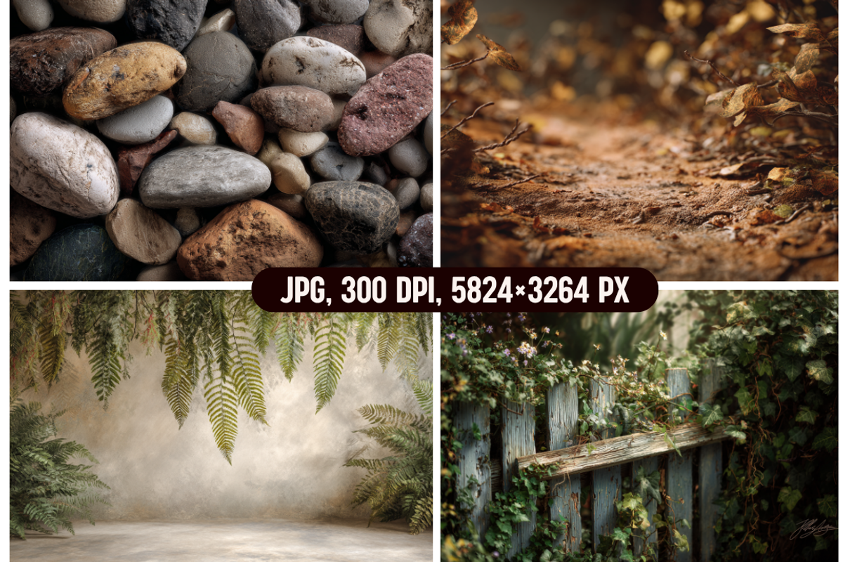 Natural & Organic Photo Backdrops, a Background Graphic by PrintHaven Designs (Photo 6 of 11)