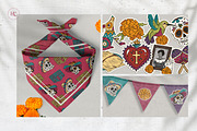 Hand Drawn Dia de los Muertos Images, a Seasonal Illustration by H&C Drawings & Designs (Thumbnail 13 of 15)