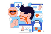 10 Otorhinolaryngologist Vector, a Healthcare Illustration by denayunebgt (Thumbnail 4 of 4)