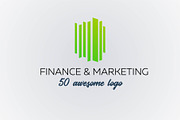 Finance & Marketing logo, a Branding & Logo Template by airunreal (Thumbnail 1 of 7)
