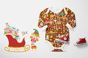 Christmas Elf Factory Vector Kit, a Seasonal Illustration by Svitlana Kharchuk (Thumbnail 7 of 13)