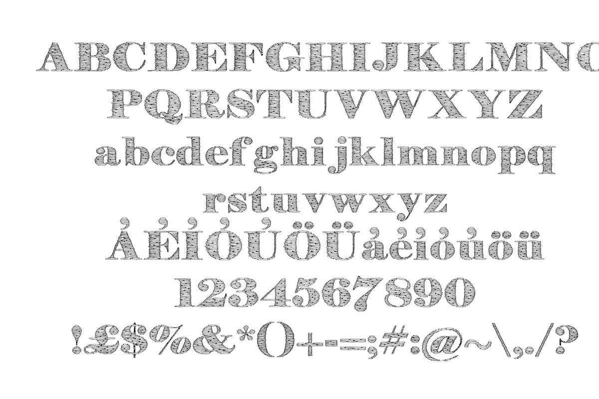 StoneStory Font preview 4