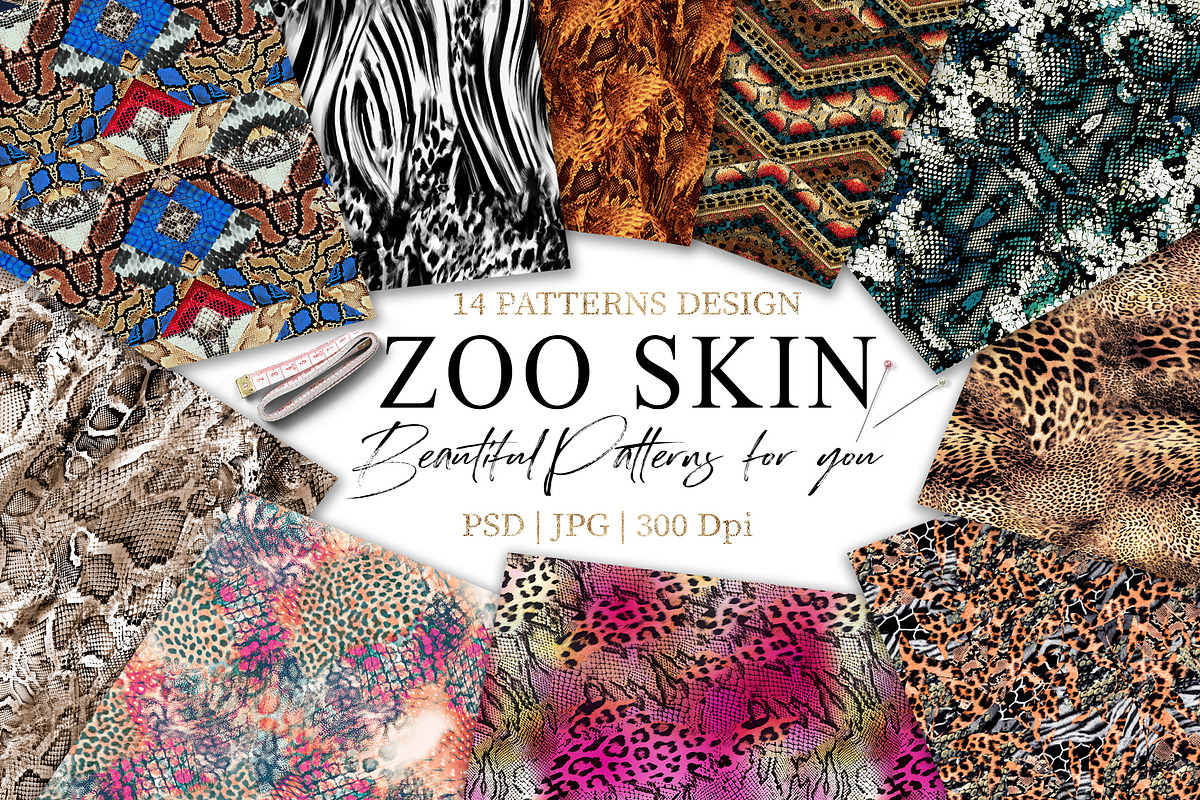 Zoo Skin, a Pattern Graphic by Luiz da Rolt Grathwohl (Photo 1 of 10)