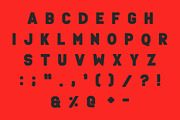 Retro Square Font, a Font by Fourteen Letter (Thumbnail 6 of 7)