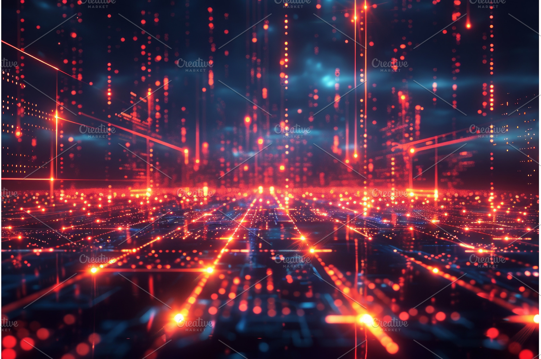 This is a digital background with, a Technology Photo by Neirfy