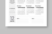 Minimal Calendar for 2026 to 2028, a Stationery Template by ContestDesign (Thumbnail 3 of 4)