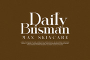 Qistine Modern Ligature Serif Font, a Serif Font by Perfectype (Thumbnail 2 of 6)