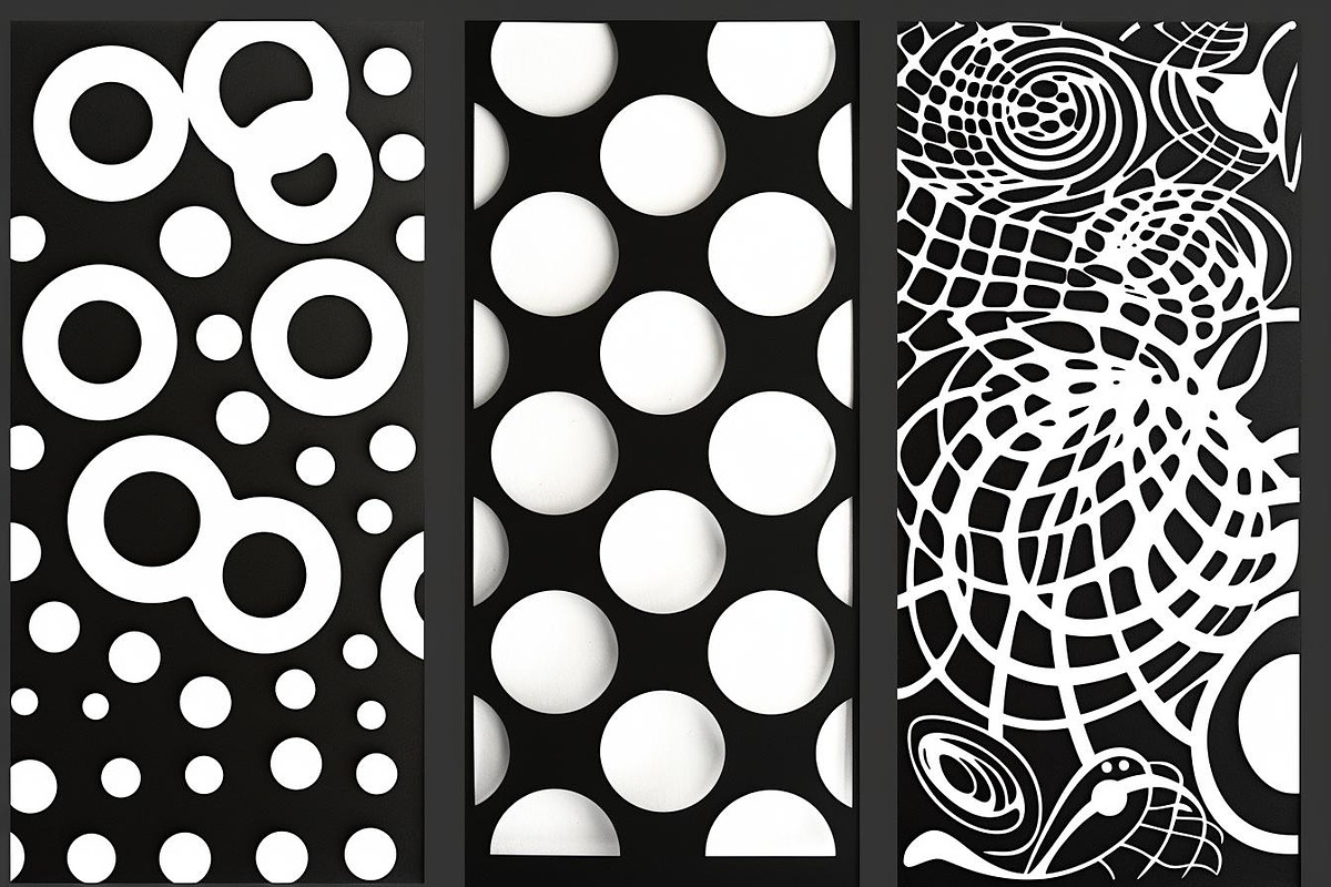 Decorative Geometric Vector Panels, an Illustration by hafijul (Photo 8 of 9)