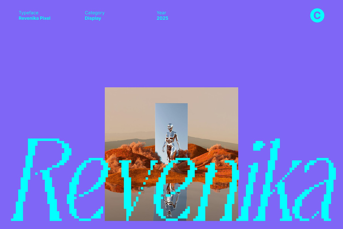 Revenika Pixel, a Sans Serif Font by Craft Supply Co. (Photo 2 of 8)