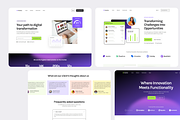 Avanta - Multi-Layout SaaS Figma, an UI Kit Template by FinestDevs (Thumbnail 6 of 8)