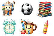 Cute Back to School Sublimation, an Illustration by CreationArt (Thumbnail 4 of 5)
