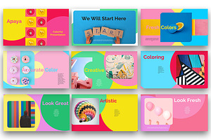 Apaya - Colorful PowerPoint