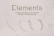 Sketchy Floral Wreaths & Borders, an Illustration by Maggie Stilwell Design (Thumbnail 4 of 7)