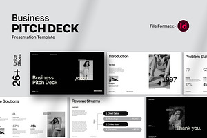 Business Pitch Deck Presentation, a Presentation Template by Oriofix