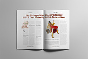 Lifestyle Magazine Layout, a Magazine Template by Swayang (Thumbnail 4 of 22)