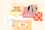 Holy Funk Branding Starter Kit, a Social Media Template by Hell Yeah Designs (Thumbnail 9 of 12)