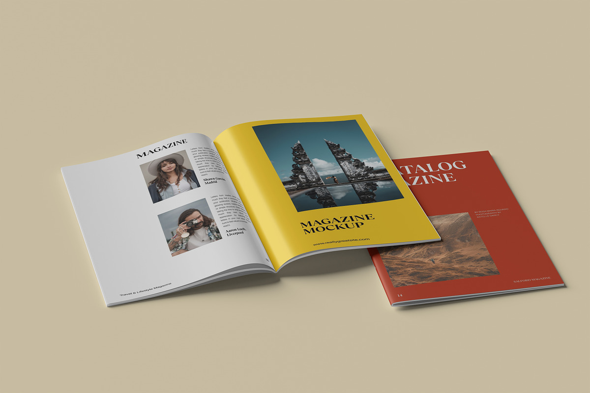katalog magazine, a Magazine Template by kebunmockup (Photo 2 of 5)
