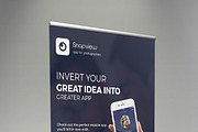 Mobile App Roll-Up Banner, a Flyer Template by ThemeDevisers (Thumbnail 4 of 4)