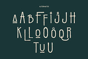 Hollien Stamp Sans Serif, a Sans Serif Font by Maulana Creative (Thumbnail 6 of 8)