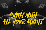 Picko Jasey - Rough Brush Font, a Handwritten Font by HanzelSpace Studio (Thumbnail 6 of 8)