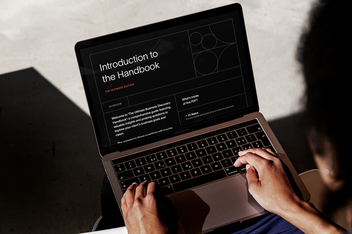 The Business Discovery Handbook, a Landing Page Template by Smotrow Related (Photo 6 of 7)