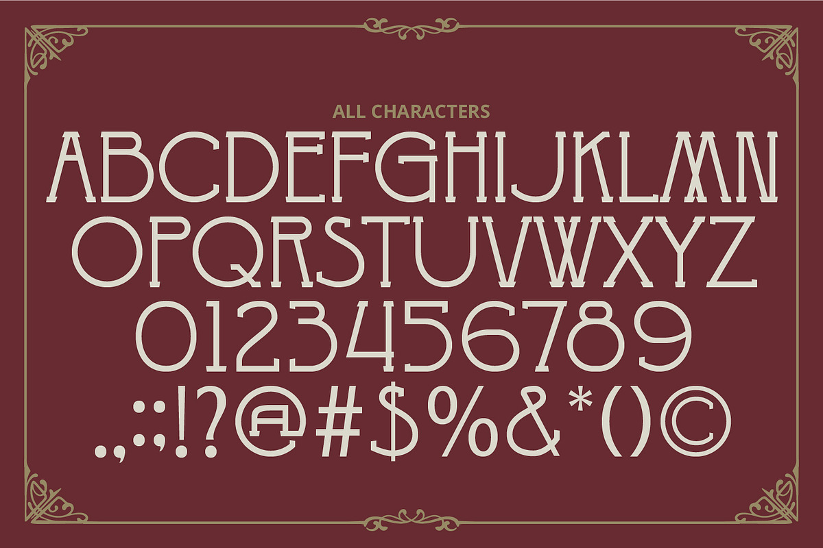 Mcstaco, a Symbol Font by Vintage Division (Photo 12 of 15)