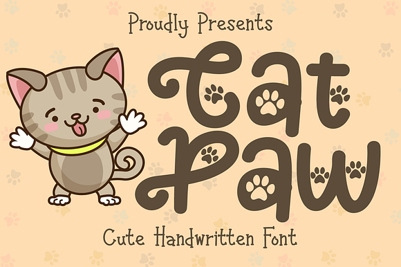 Cat Paw // Display Font preview 7