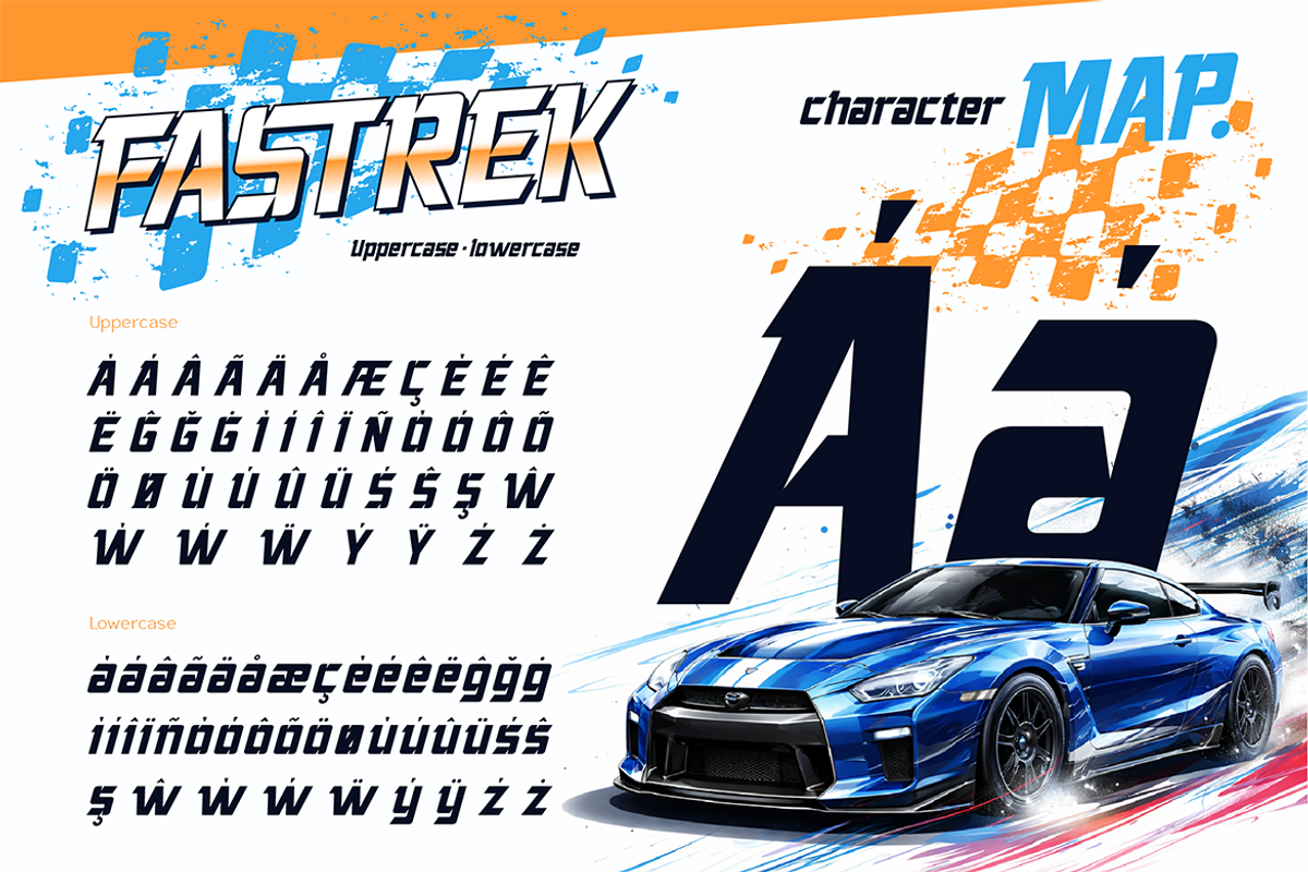 Fastrek, a Sans Serif Font by Artisan Themes (Photo 10 of 11)