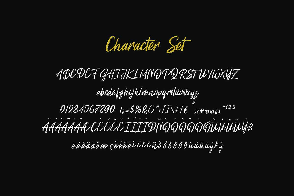 Theatre - Handwritten Brush Typeface, a Handwritten Font by Aksapix Studio (Photo 5 of 7)