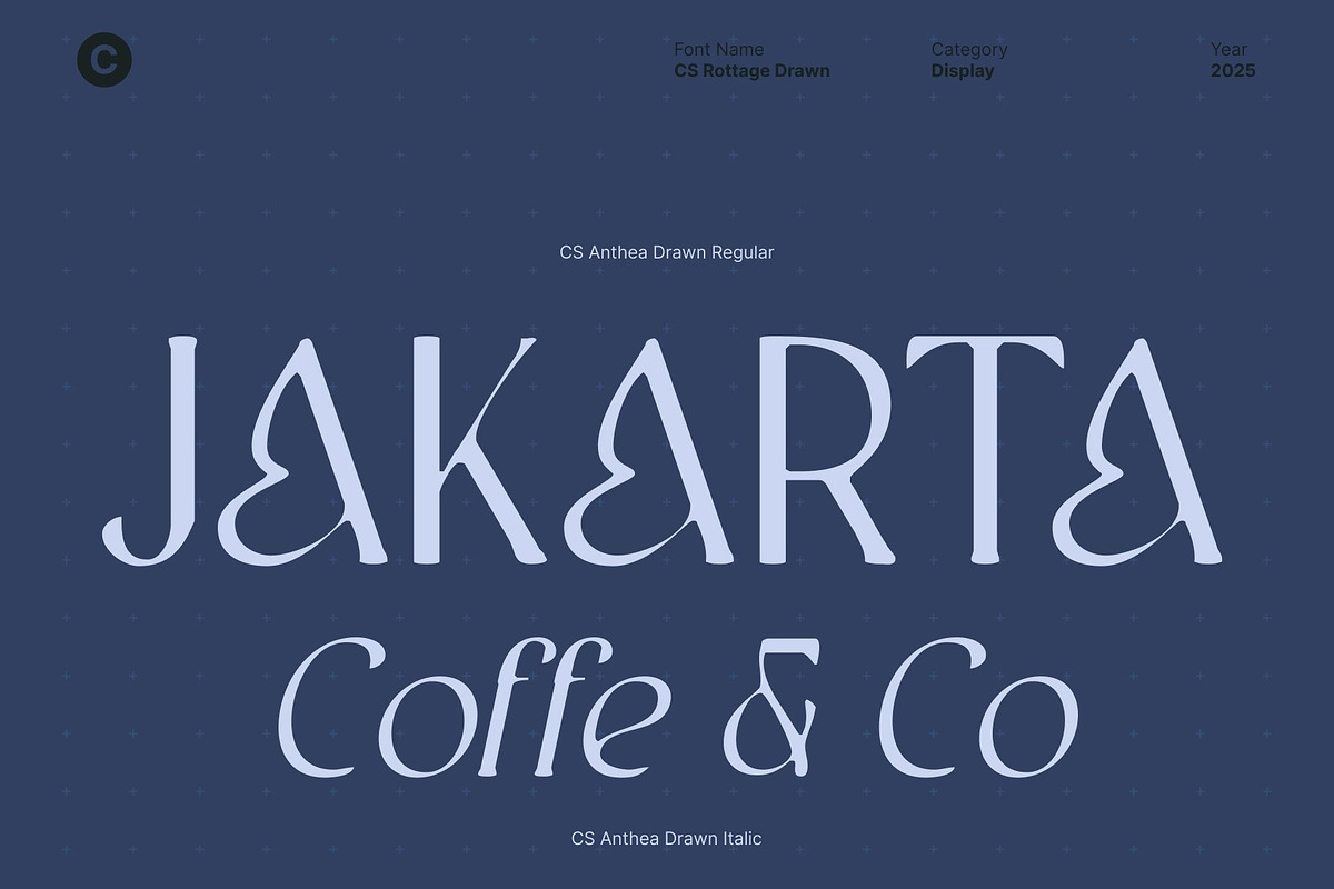 CS Anthea Drawn, a Serif Font by Craft Supply Co. (Photo 3 of 8)