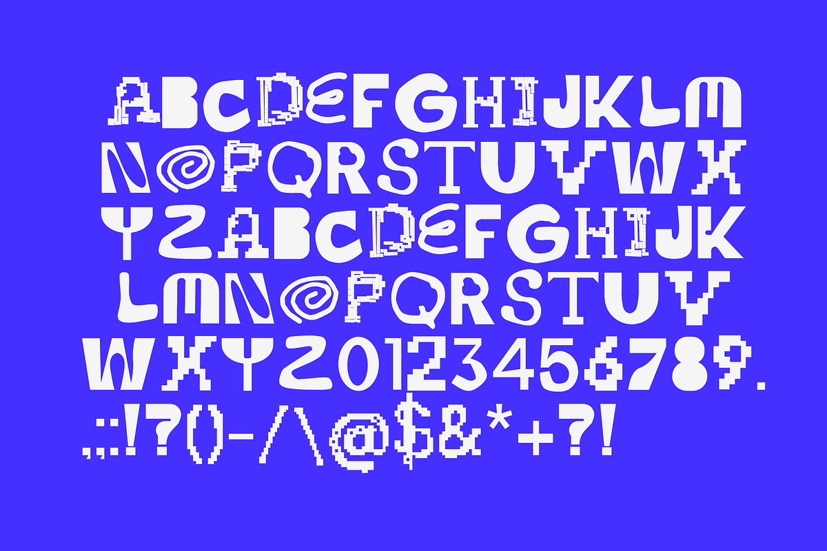 Saxe Bori Typeface, a Sans Serif Font by Ideal Eksis (Photo 5 of 8)