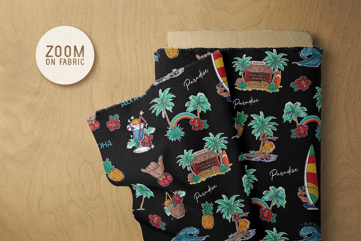 HAWAII Callin', a Pattern Graphic by MSNTY STUDIOX (Photo 11 of 24)