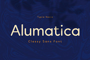 Alumatica - Rounded Sans, a Sans Serif Font by Typia Nesia (Thumbnail 1 of 7)