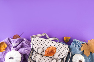 Cozy and warm Women's clothing set for fall autumn season, a Food & Drink Photo by Rimma