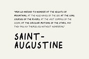 Glovy - All Caps Cute Font, a Handwritten Font by RagamKata (Thumbnail 2 of 9)
