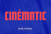 Cinematic retro sans (12 fonts), a Sans Serif Font by SelfBuild Type (Thumbnail 10 of 10)