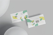 Transparent Business Card Mockups, an Advertising Mockup by megostudi0 (Thumbnail 5 of 7)