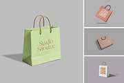 Realistic Shopping Bag Mockup PSD, a Merchandise Mockup by MA-KING_ART (Thumbnail 1 of 5)