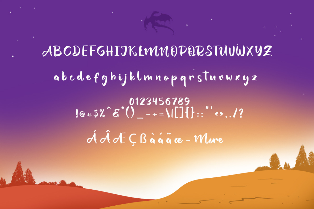 The Fables Knight Font preview 6