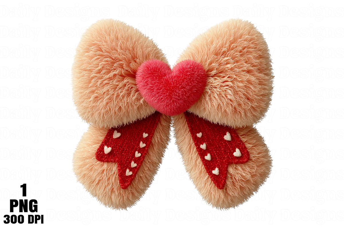 Valentine Fluffy Hard PNG, an Illustration by Daily.Designs (Photo 1 of 5)