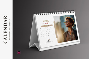 Calendar Template/Landscape 2026