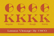 Lamna Vintage, a Sans Serif Font by Craft Supply Co. (Thumbnail 3 of 8)