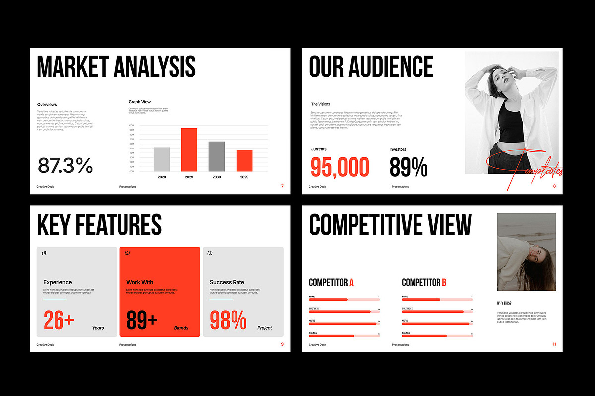 Creative Pitch Deck Presentation, a Presentation Template by Templeste (Photo 5 of 8)