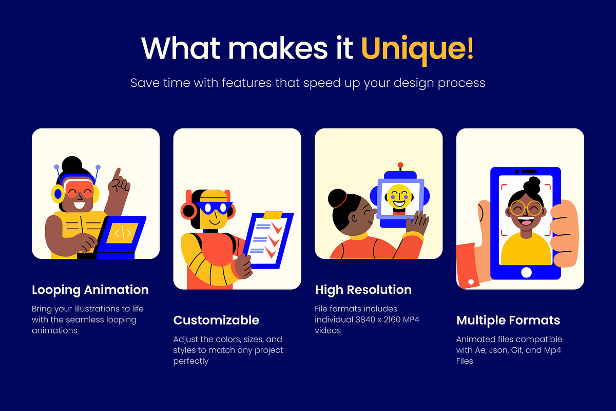Animated Artificial Intelligence, a Technology Illustration by Brickclay (Photo 2 of 4)